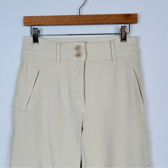 Aritzia Wilfred Free Modern Cargo Pant Gd Birch Light Tan 2 - Picture 5 of 14